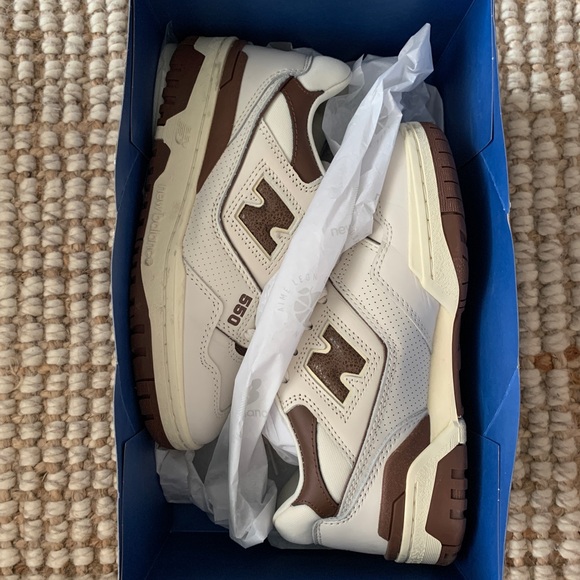 SOLD - Aimé Leon Dore | New Balance P550 Brown - Picture 2 of 8